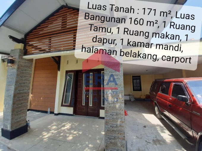 Dijual Rumah Pondok Blimbing Indah Malang