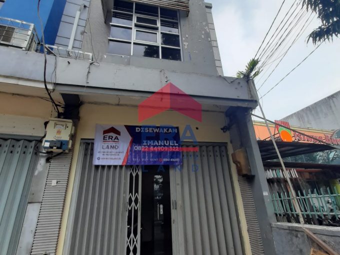 Disewakan Ruko di Jalan Jaksa Agung Suprapto